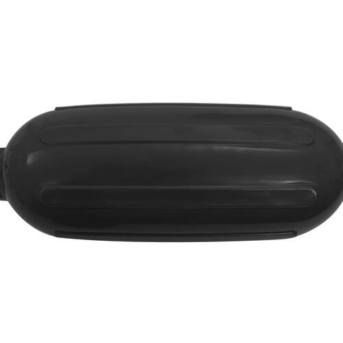 Fendere til båd 4 stk. 41x11,5 cm PVC sort
