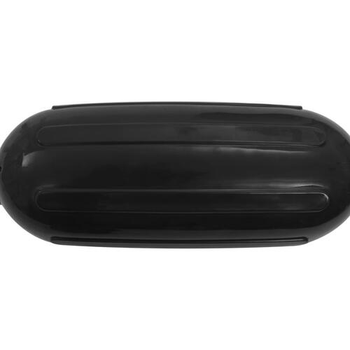Fendere til båd 4 stk. 58,5x16,5 cm PVC sort