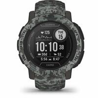 Smartwatch GARMIN Instinct 2 Camo Edition Mørkegrå 0,9" Sort Grafit