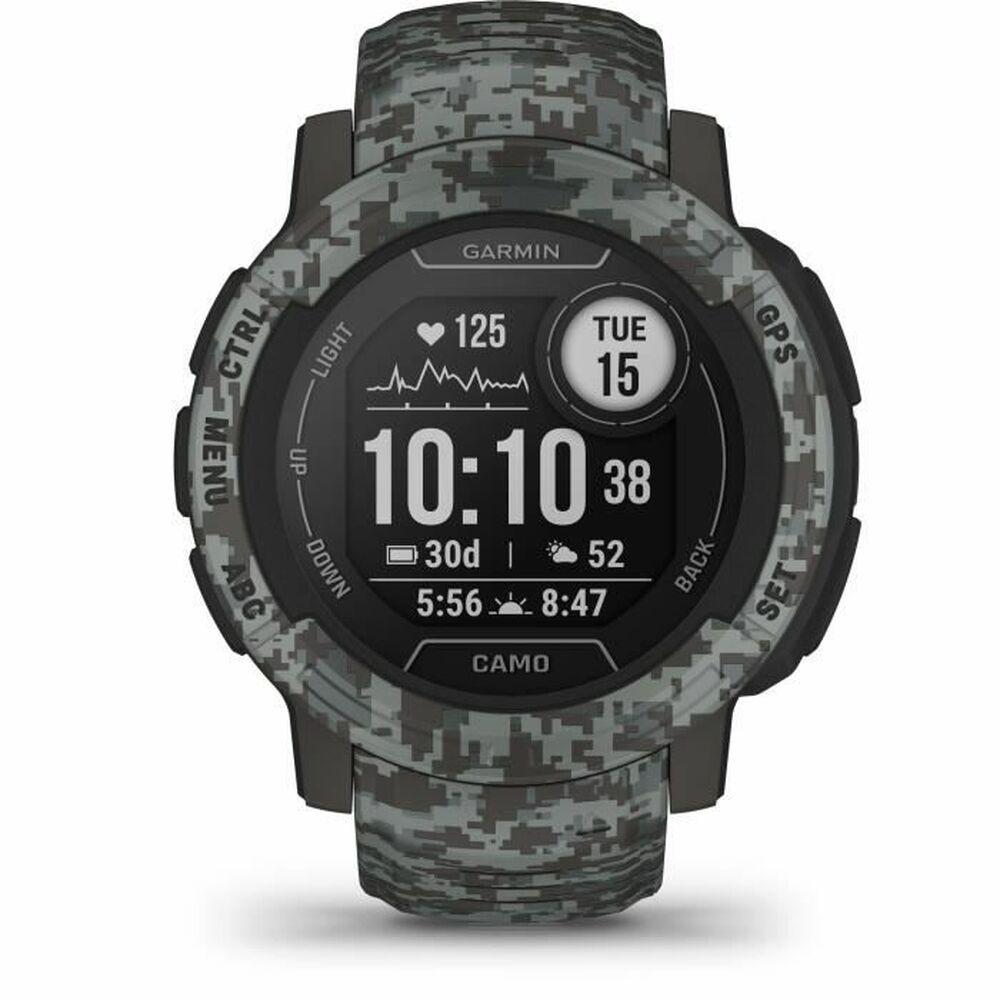 Smartwatch GARMIN Instinct 2 Camo Edition Mørkegrå 0,9" Sort Grafit