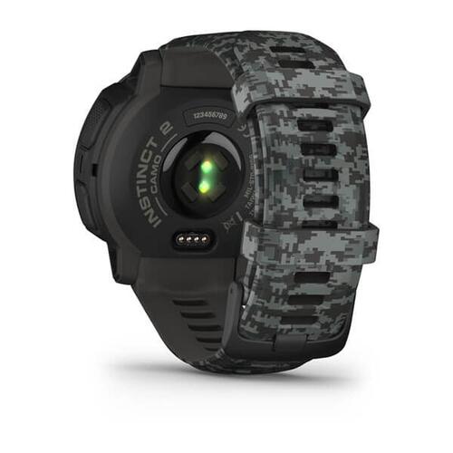 Smartwatch GARMIN Instinct 2 Camo Edition Mørkegrå 0,9" Sort Grafit