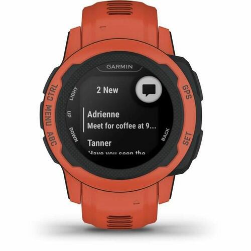 Smartwatch GARMIN Instinct 2S Orange 0,79" Rød
