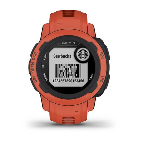 Smartwatch GARMIN Instinct 2S Orange 0,79" Rød