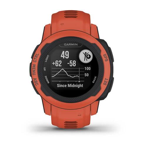 Smartwatch GARMIN Instinct 2S Orange 0,79" Rød