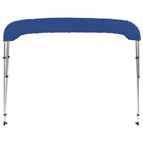 Biminitop med 3 buer 183x140x137 cm blå