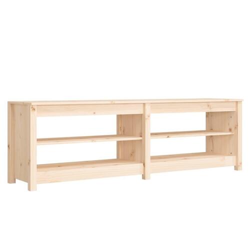 Skobænk 160x36,5x50 cm massivt fyrretræ
