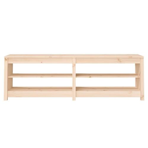 Skobænk 160x36,5x50 cm massivt fyrretræ