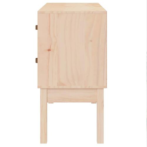 Konsolskab 90x40x78 cm massivt fyrretræ