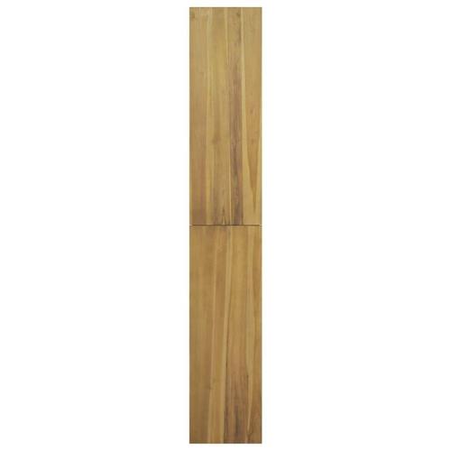 Bogreol 70x30x180 cm massivt teaktræ