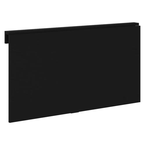 Væghængt klapbord 100x60x56 cm konstrueret træ sort