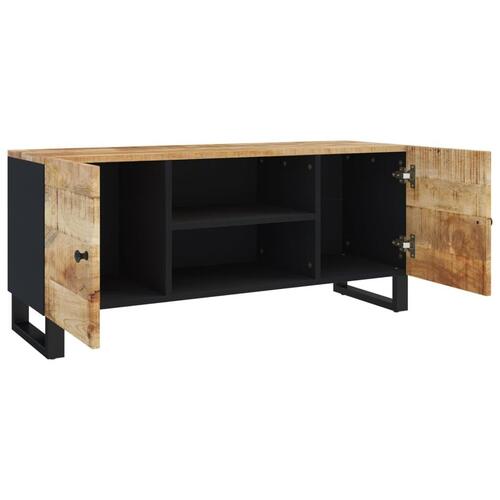 Tv-bord 105x33x46cm massivt mangotræ