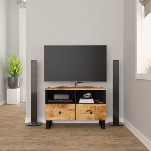 Tv-bord 70x33x46 cm massivt mangotræ