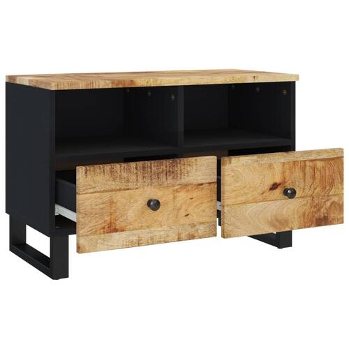 Tv-bord 70x33x46 cm massivt mangotræ