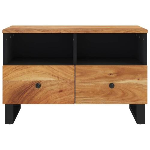 Tv-bord 70x33x46 cm massivt akacietræ