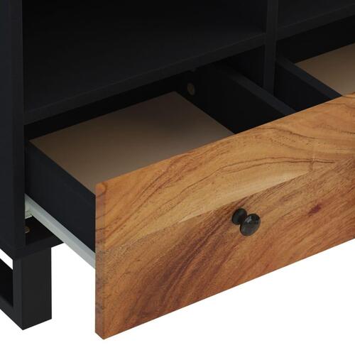 Tv-bord 70x33x46 cm massivt akacietræ