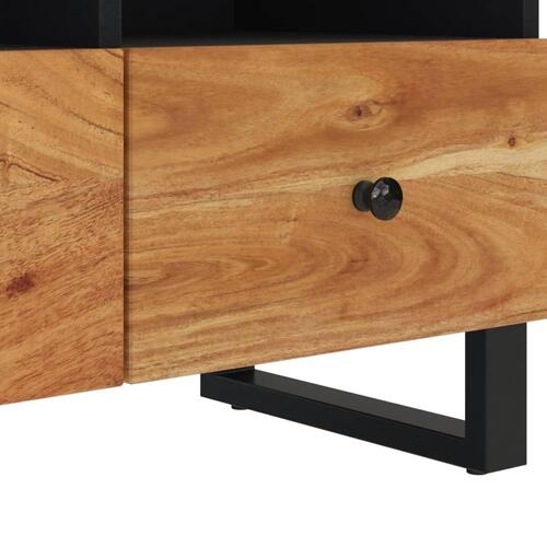 Tv-bord 70x33x46 cm massivt akacietræ