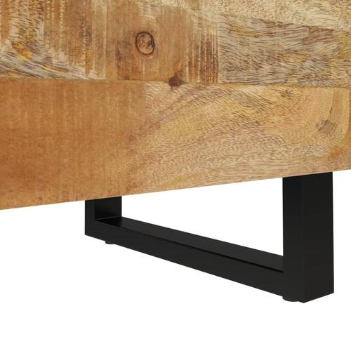 Sengebord 40x33x46 cm massivt mangotræ