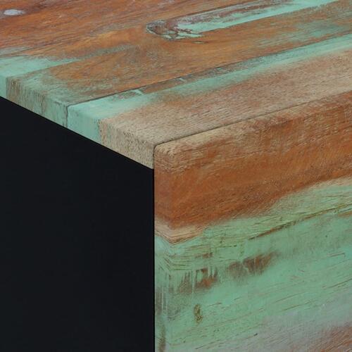 Sengebord 40x33x46 cm massivt genbrugstræ