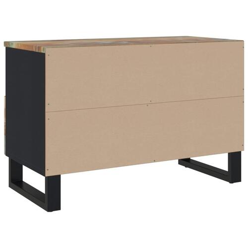 Tv-bord 70x33x46cm massivt genbrugstræ