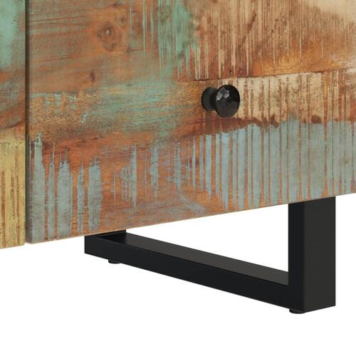 Tv-bord 70x33x46cm massivt genbrugstræ