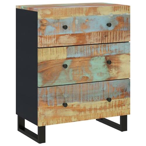Skænk 60x33x75 cm massivt genbrugstræ