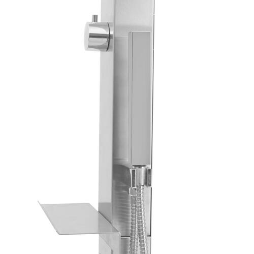 Udendørsbruser lige design rustfrit stål