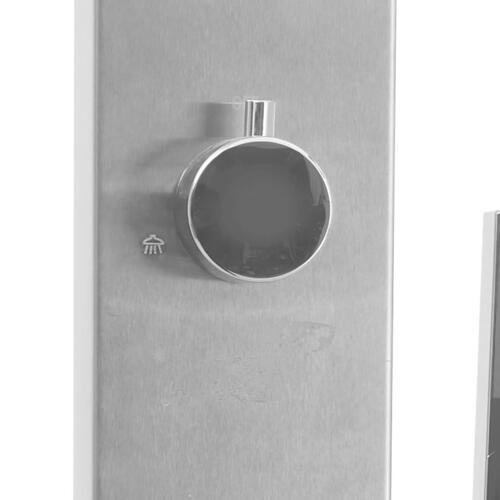 Udendørsbruser lige design rustfrit stål