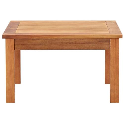 Havesofabord 60x60x36 cm massivt akacietræ