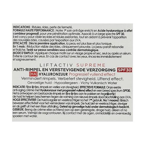 Anti-Age Dagcreme Vichy LiftActiv Suprème SPF 30 (50 ml)