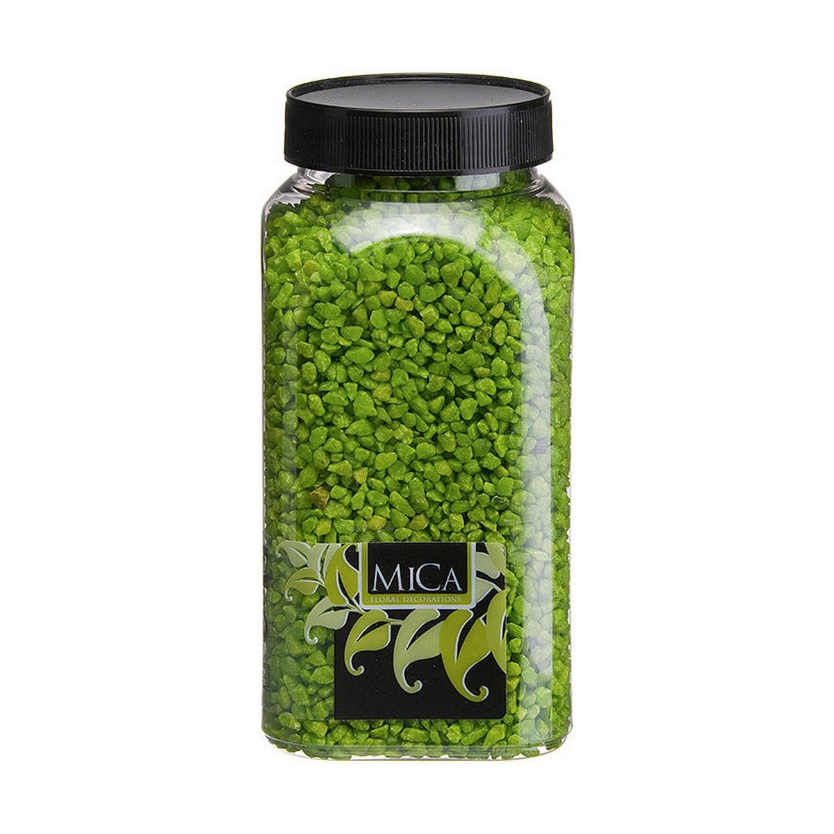 Mica Decorations dekorative sten - grøn, 650 ml