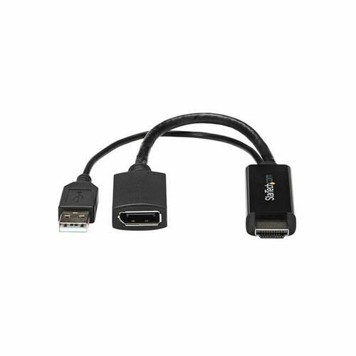 DisplayPort til HDMI-adapter Startech HD2DP Sort 4K