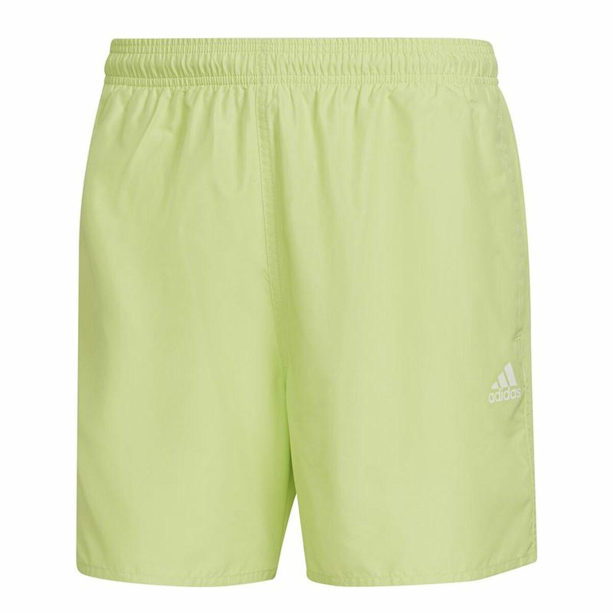 Badetøj til Mænd Adidas Solid Gul L