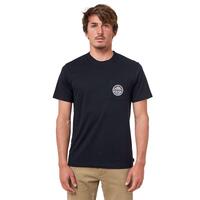 Kortærmet T-shirt til Mænd Rip Curl Horizon Badge Sort Mænd M