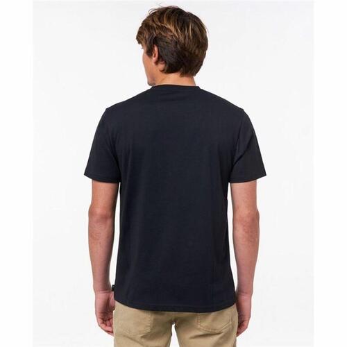 Kortærmet T-shirt til Mænd Rip Curl Horizon Badge Sort Mænd M