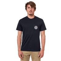 Kortærmet T-shirt til Mænd Rip Curl Horizon Badge Sort Mænd S