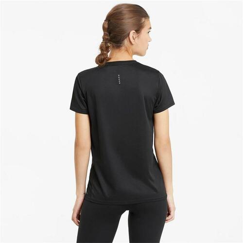 Kortærmet T-shirt til Kvinder Puma Run Favorite Sort XS