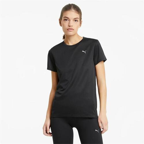 Kortærmet T-shirt til Kvinder Puma Run Favorite Sort XS