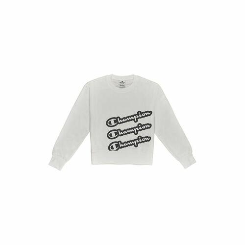 Træningsdragt til børn Champion Hvid/Sort 2XL