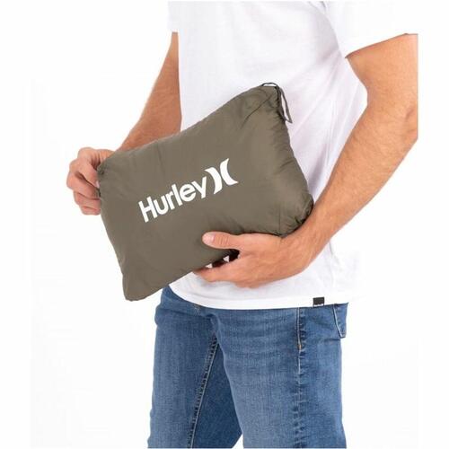 Sportsjakke til Mænd Hurley Balsam Quilted Packable Grøn M
