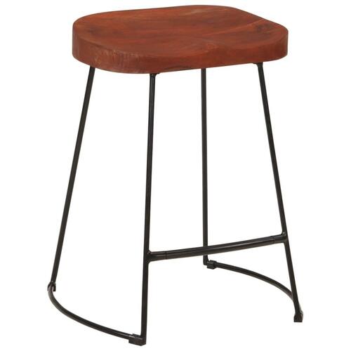 Gavin-barstole 2 stk. 45x38x53 cm massivt mangotræ
