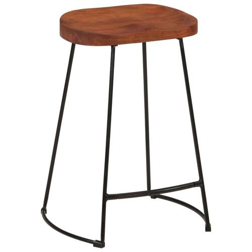 Gavin-barstole 2 stk. 45x40x63 cm massivt mangotræ