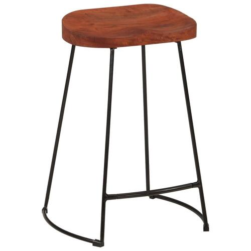 Gavin-barstole 2 stk. 45x40x63 cm massivt mangotræ