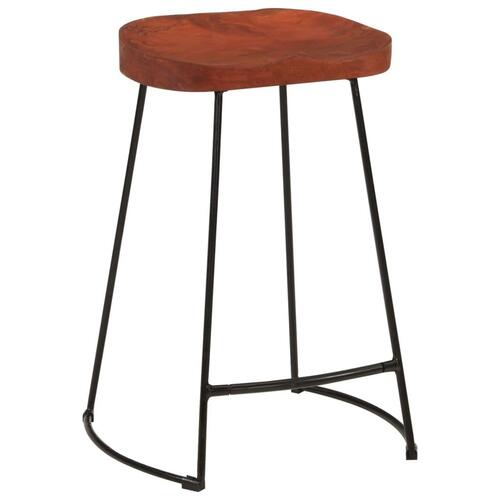 Gavin-barstole 2 stk. 45x40x63 cm massivt mangotræ