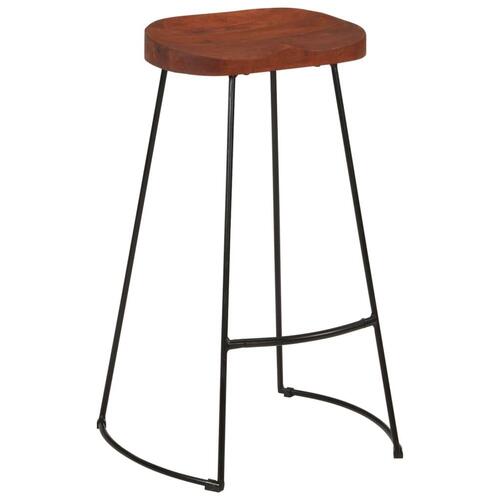 Gavin-barstole 2 stk. 50x40x78 cm massivt mangotræ