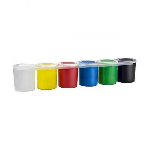 Milan tempera plakatmaling - 6 farver, 6 x 25 ml