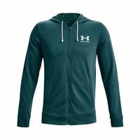 Sportsjakke til Mænd Under Armour Rival Terry Grøn M