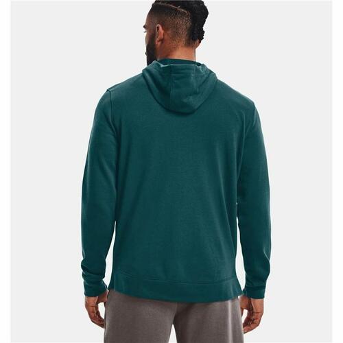 Sportsjakke til Mænd Under Armour Rival Terry Grøn S