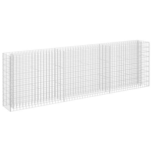 Gabion-højbed 270x30x90 cm galvaniseret stål