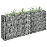 Gabion-højbed 180x30x90 cm galvaniseret stål