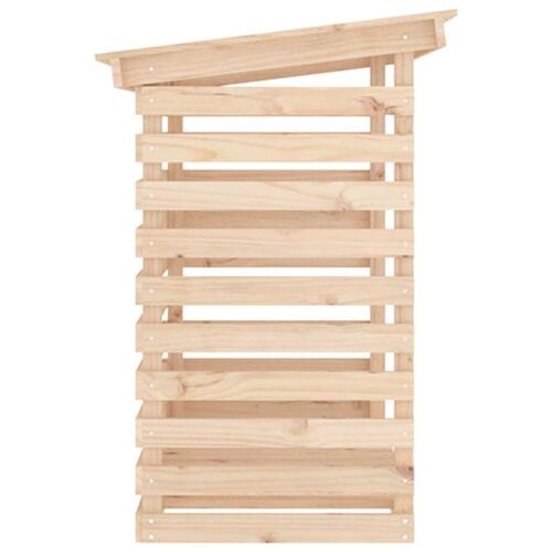 Brændestativ 108x73x108 cm massivt fyrretræ